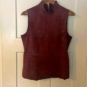 Theory Suede Vest